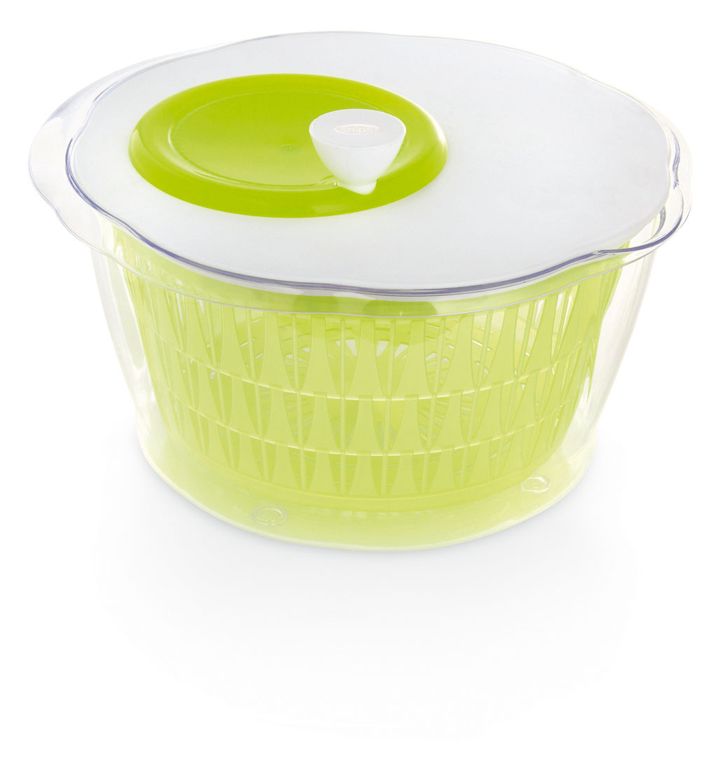 044449 TROPICANA salad spinner WHITE GREEN