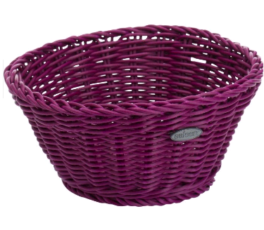 020912 201 01 round bowl, ca. 25*12 cm, color purple