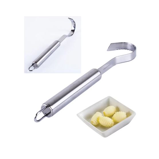 1824 2270 Butter curler and fish scaler, stainless steel