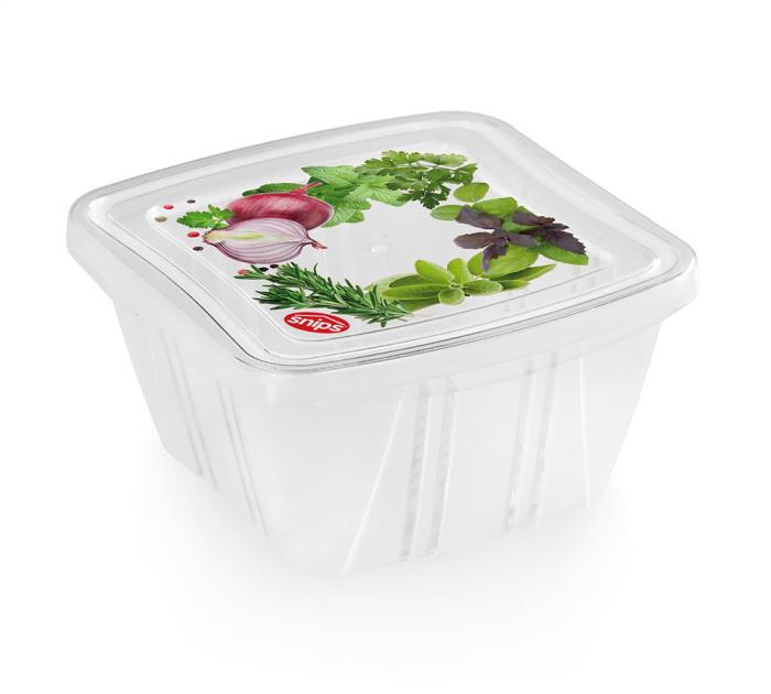 054998 SET OF 3 FRESH CONTAINERS SQUARE
