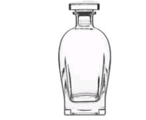11336/01 Rossini liqueur decanter 0,7 L. with glass