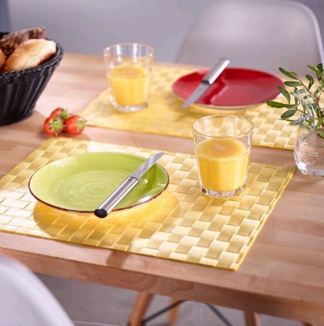 010101 471 01 Placemat »Classic 101«  40 x  30 cm yellow