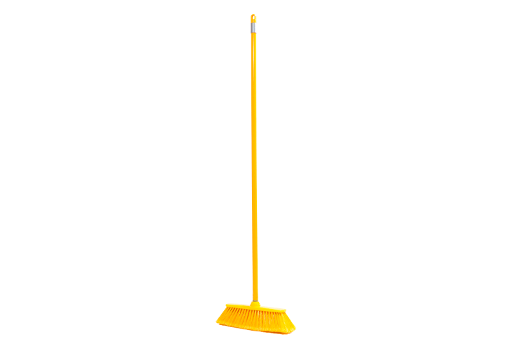 01.00041.0012.03.000 Handled Broom Unika Yellow