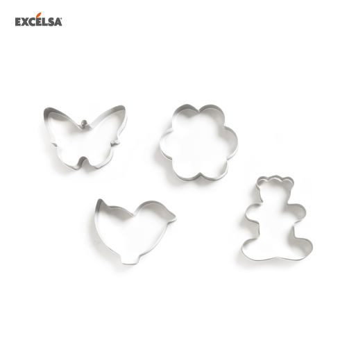 47377 SET OF 4 SPRING COOKIES CUTTER