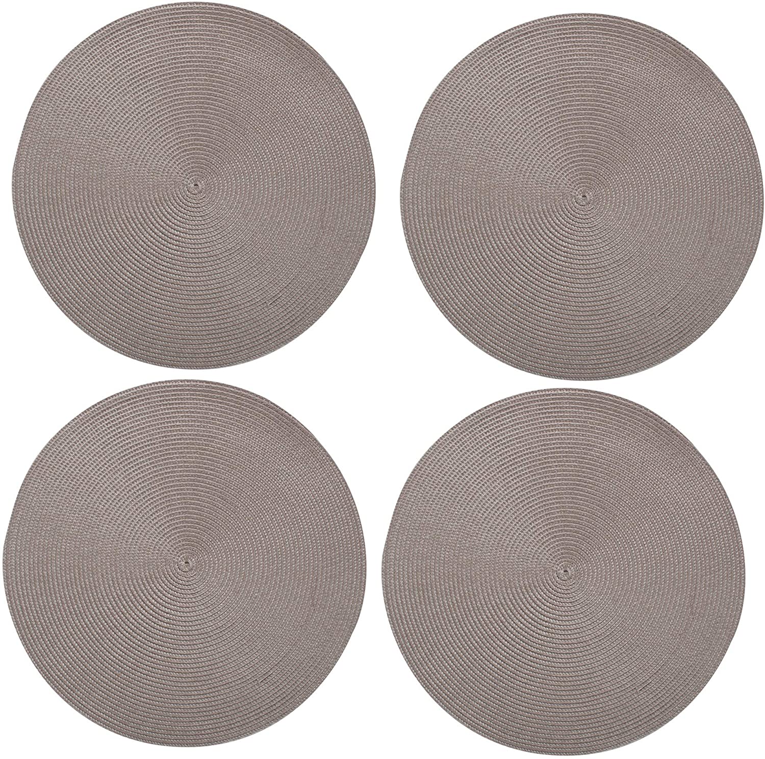 62394 ROUND GRAY PLACEMAT 36 CM.