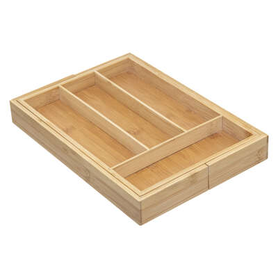 151258 EXTENS BAMBOO CUTLERY HOLDER