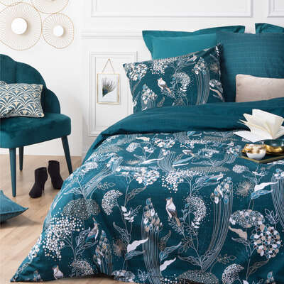 164119   DUVET COV PEACOCK 240X220