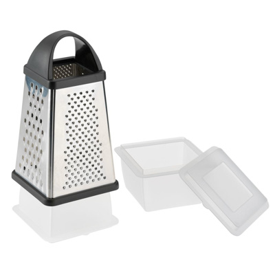 1188 2260 Square grater with food container