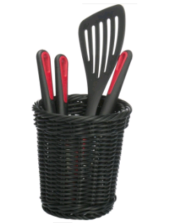 020605 191 01 Storing-/Planting basket ca. 14*16 cm black