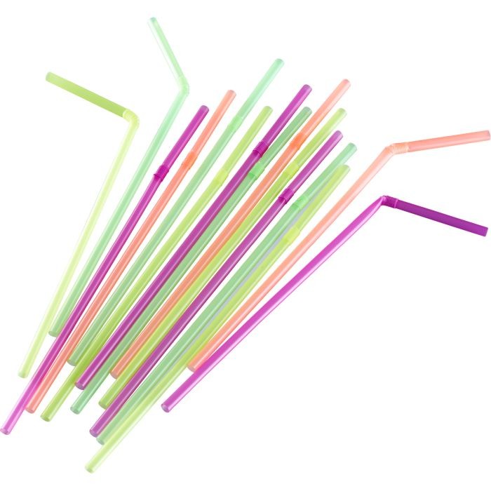 5248 2270 200 Drinking straws plastic »Knick«  24  cm