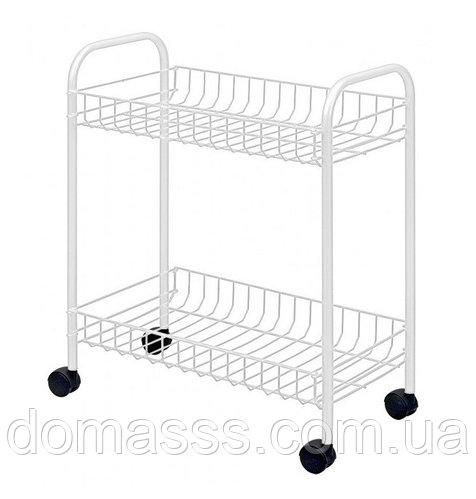 341302 Rolling Cart 2-t Madrid LDPE